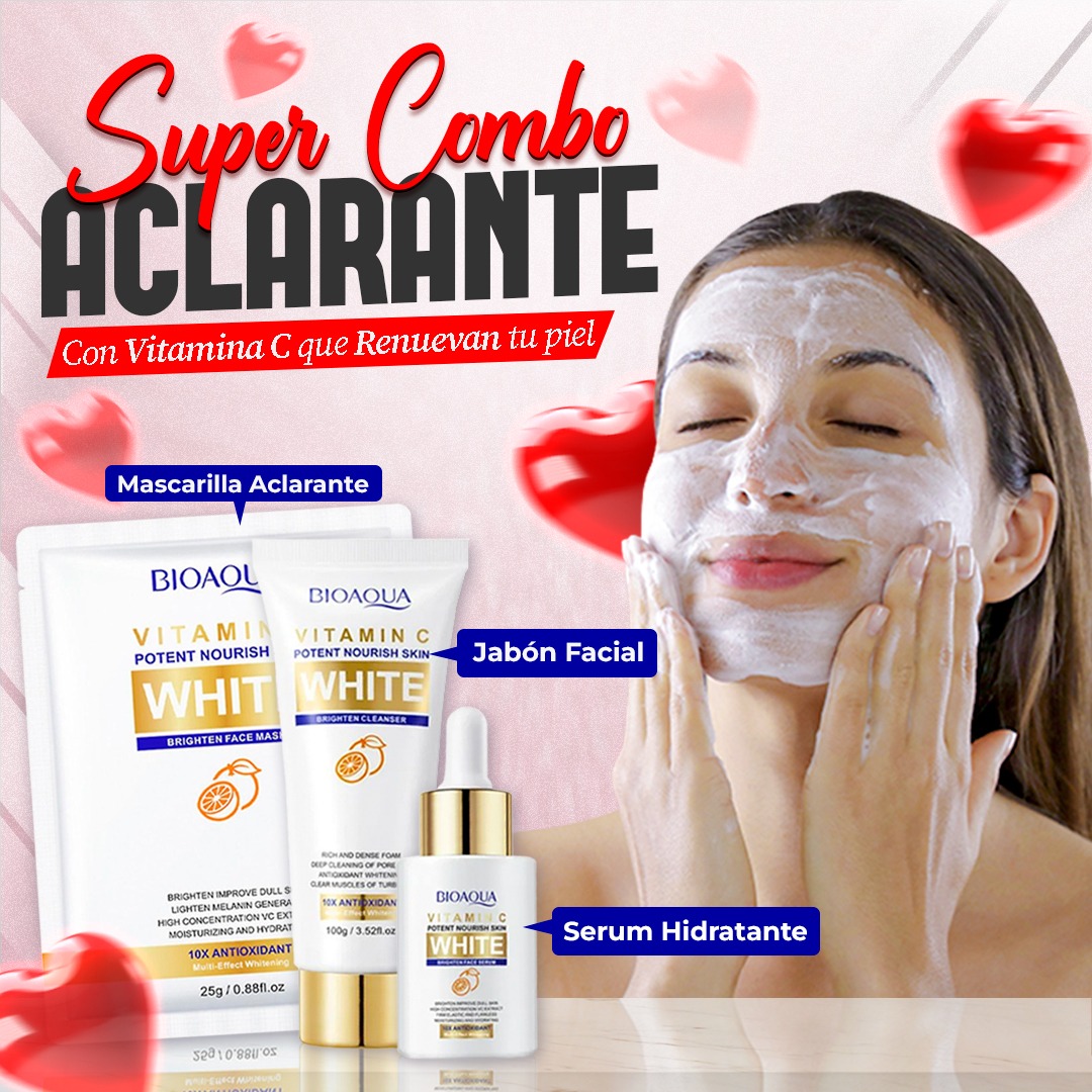 COMBO WHITE DE TRES PRODUCTOS